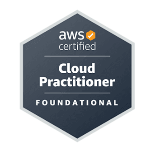 AWS Certified Cloud Practitioner Badge